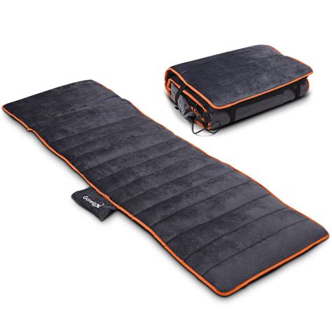 Pin On Foldable Full Body Massage Mat 10 Vibrating Motors Heating Pad