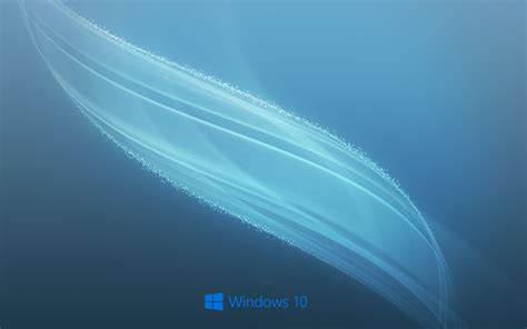 Free Download Windows 10 Wallpaper With Light Wave Pattern Hd