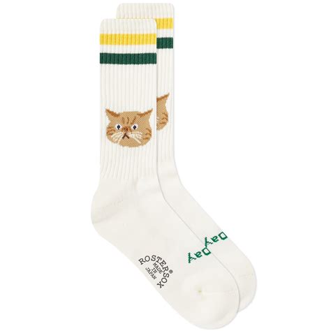 Rostersox Cat Sock Green End Au