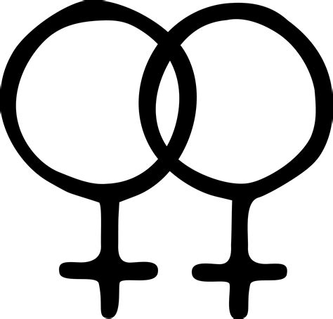 Lesbian Symbol Transparent Clip Art Library