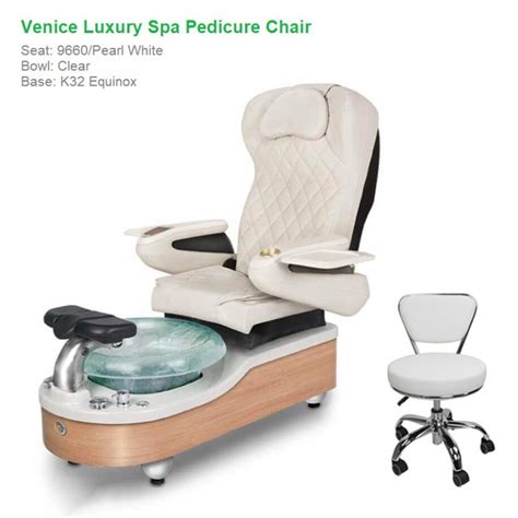 Venice Luxury Spa Pedicure Chair With Magnetic Jet Shiatsu Massage