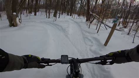 Raw Uncut Glacial Hills Fat Biking In The Snow Youtube