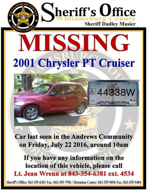 Law Enforcement Officers Continue To Search For Missing Car Related To