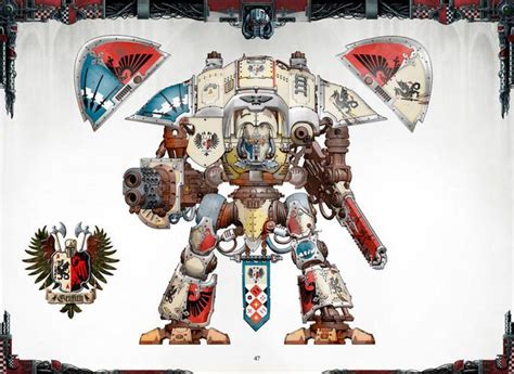 Imperial Knight House Griffith Imperial Knight Warhammer 40k Artwork