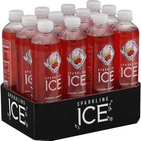Sparkling Ice Cherry Limeade Sparkling Water 12 17 Fl Oz Plastic