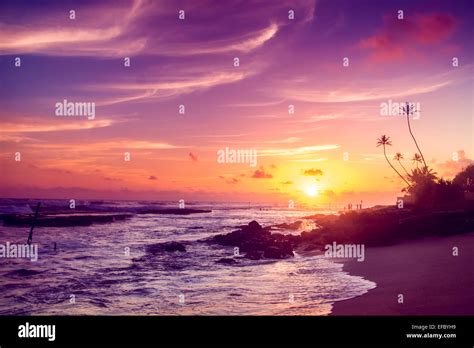 Beautiful Sunset Stock Photo Alamy