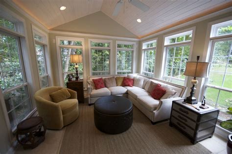 Picture Of The Day Furnished Sunroom Addition Sunroom