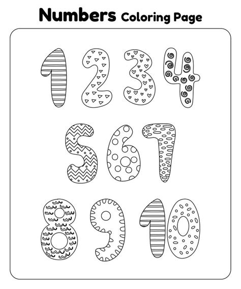 10 Best Printable Numbers 1 10 For Preschoolers In 2022 Printable