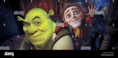 Shrek Rumpelstiltskin Shrek Forever After 2010 Stock Photo Alamy