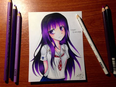 How To Draw Anime Eyes With Colored Pencils Colored Pencil Eye