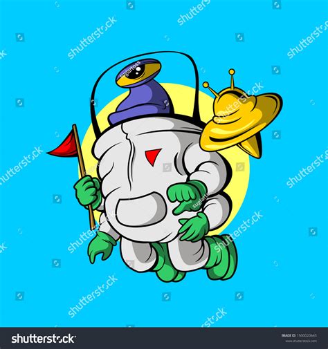 Alien Invasion Vector Commercial Use Stock Vector Royalty Free 1500020645 Shutterstock
