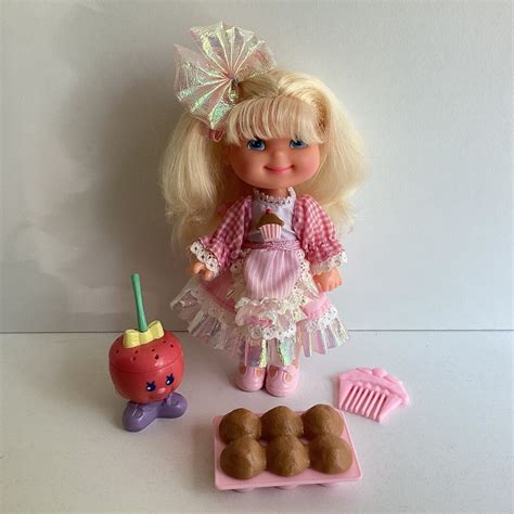 Mattel Cherry Merry Muffin 1988 First Edition Doll Etsy