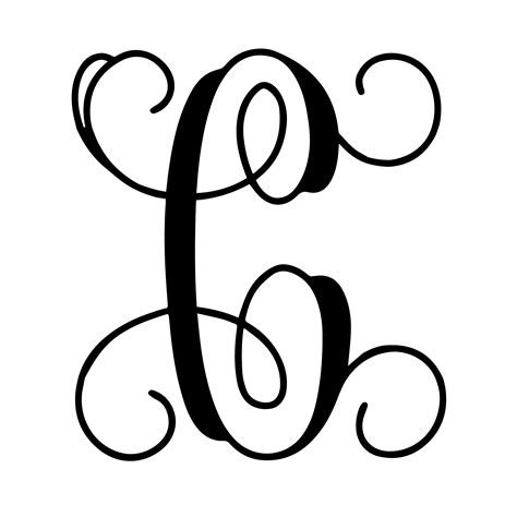 Vine Monogram Fonts Bundle For Cricut Bundle Ttf Fontsfile Art Etsy