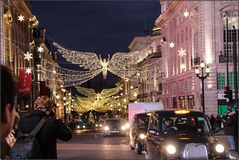London Angels Love The Christmas Lights In London Uk 2017 Maureen