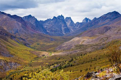 Tombstone Mountain Range Yukon Territory Canada Photograph By Stephan
