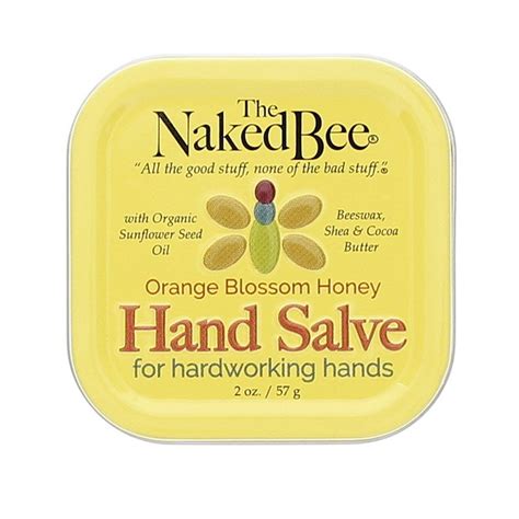 Naked Bee Hand Salve Orange Blossom Honey G