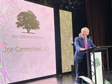Joe Carmichael, prominent local attorney, named 2023 Springfieldian