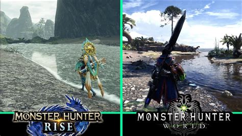 Monster Hunter Rise Vs Monster Hunter World