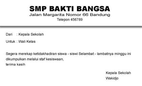 Surat resmi adalah jenis surat yang digunakan dalam situasi resmi. Memo Adalah : Ciri, Struktur, Tujuan, Jenis, Bagian, Contoh