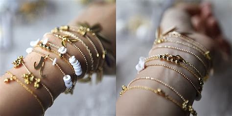 Hello Whimsy Tutorial Diy Delicate Gold Bracelets