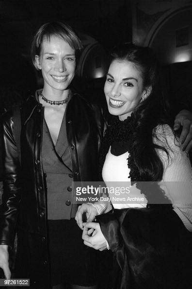 Model Larissa And Lori Werner Get Together At A Party For The Play