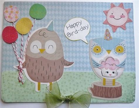 Okscrappinmama Happy Friday And A Cute Little Owl Card