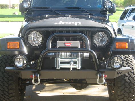Sold Warn Rock Crawler Front Bumper For Jeep Tj Whoop Or Guard Sold