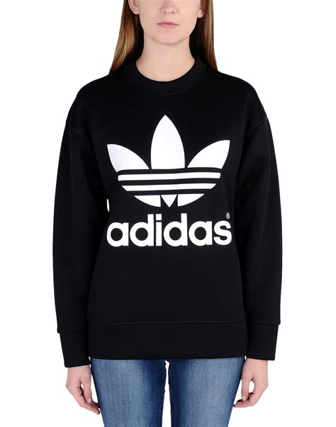 Adidas Originals Sweatshirt In Black Lyst