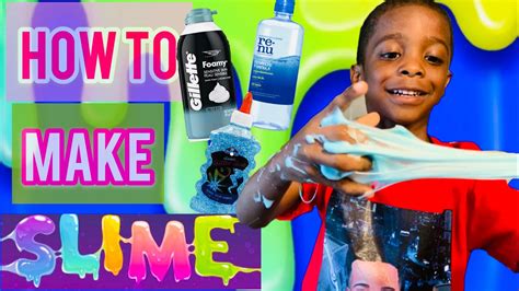 Diy Slime How To Make Slime Using Glue Shaving Cream And Contact