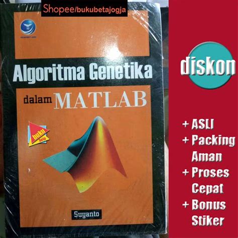 Algoritma Genetika Dalam Matlab Suyanto Shopee Indonesia