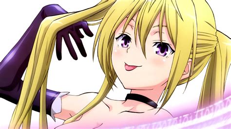 Sherlock lieselotte, anime girls, trinity seven, hd wallpaper. Wallpaper : illustration, blonde, looking away, anime ...