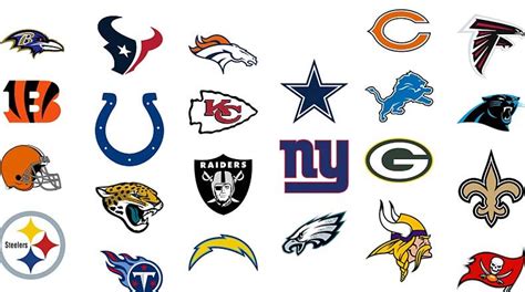 The league and the social media company teamed up to create a new set of emojis for the upcoming 2016 season, and each of those has a hashtag to go along with it. Top 5 NFL Logos - Just The Phacts