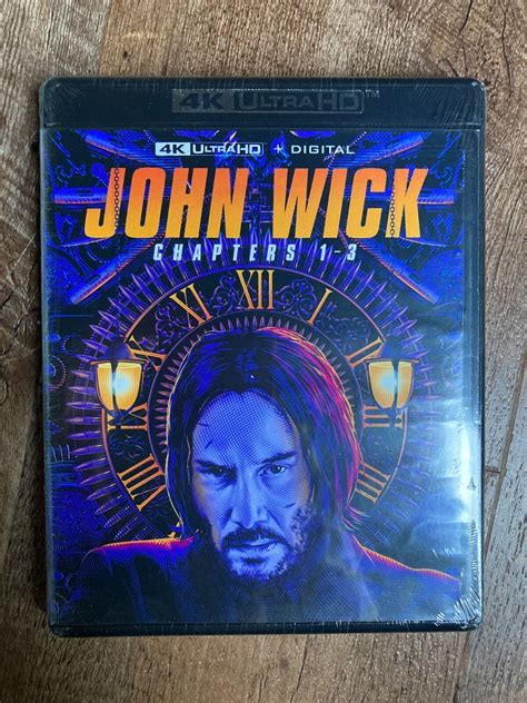 John Wick Trilogy Collection Chapters K Uhd Blu Ray Digital New Ebay