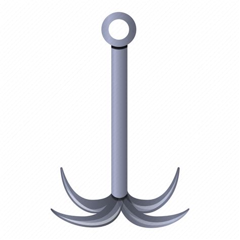 Anchor Climb Climbing Equipment Grapple Hook Icon Download On