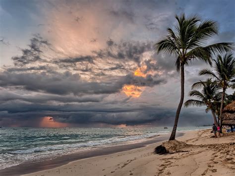 무료 이미지 바닷가 연안 자연 모래 대양 수평선 구름 하늘 태양 해돋이 일몰 햇빛 아침 육지 웨이브
