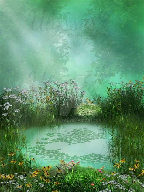 Magical Pond By Ulyssesfae On Deviantart