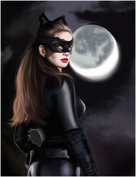 Anne Hathaway As Catwoman By Martadewinter On Deviantart Catwoman Comic