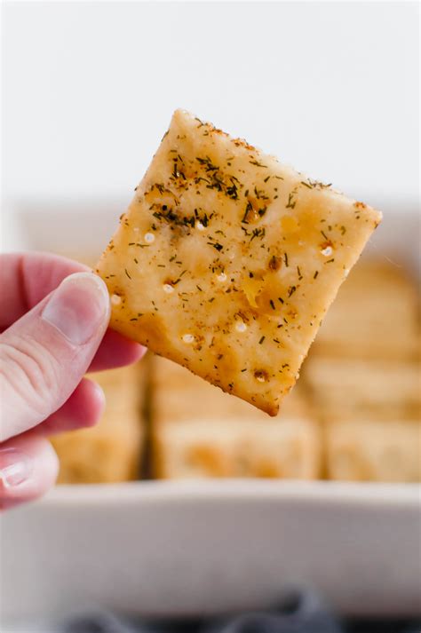 Seasoned Saltine Crackers Meg S Everyday Indulgence