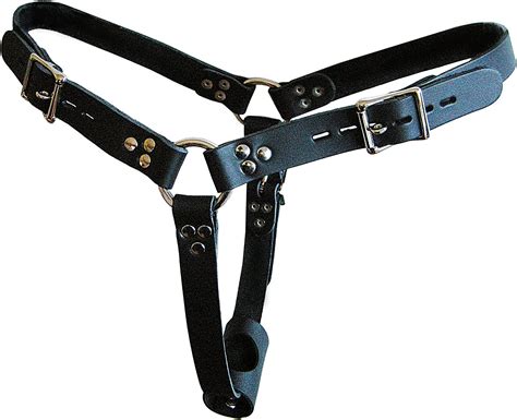 Locking Female Butt Plug Harness With Two Detachable Cuffs Health And Personal Care