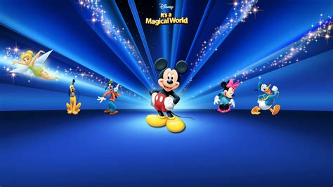 Disney Cartoon Character Hd Desktop Wallpaper 1366x768 Download