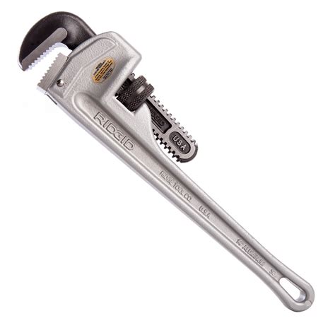 Ridgid 814 Aluminium Straight Pipe Wrench Toolstop