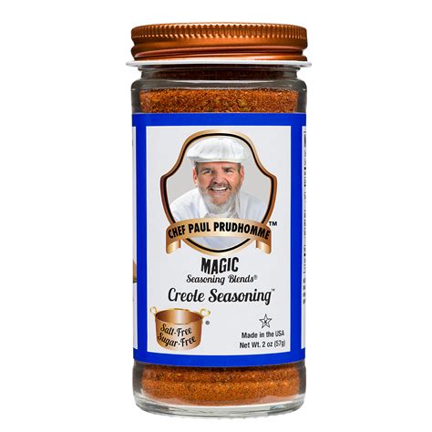 Salt Free Sugar Free Magic Creole Seasoning 2 Oz Magic Seasoning Blends