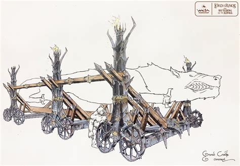 The Lord Of The Rings Concept Art Collection By Weta Workshop Artists