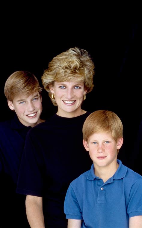 Princess Diana And Her Sons