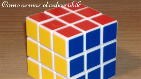 Hacer Cubo De Rubik Paso A Paso Idea De Hacer