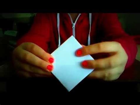 How to make an origami blow up box - YouTube
