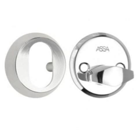 Assa Abloy Cylinder Ring Thumbturn Set Mm Satin Chrome