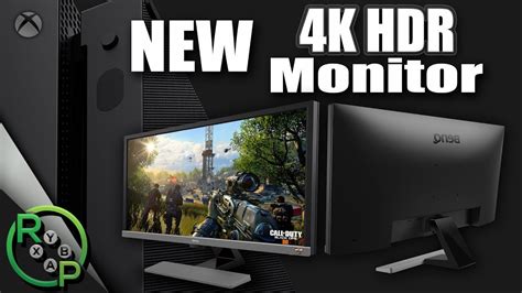 Xbox One X New 4k Hdr Monitor Benq El2870u Youtube
