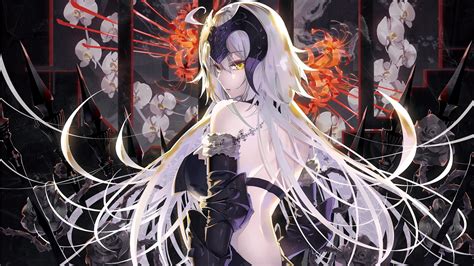 Hot Anime Girl Jeanne D Arc Fate Series Wallpaper