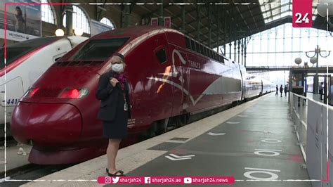 Book cheap bus tickets in just 3 steps. First train for Germany leaves Paris - YouTube